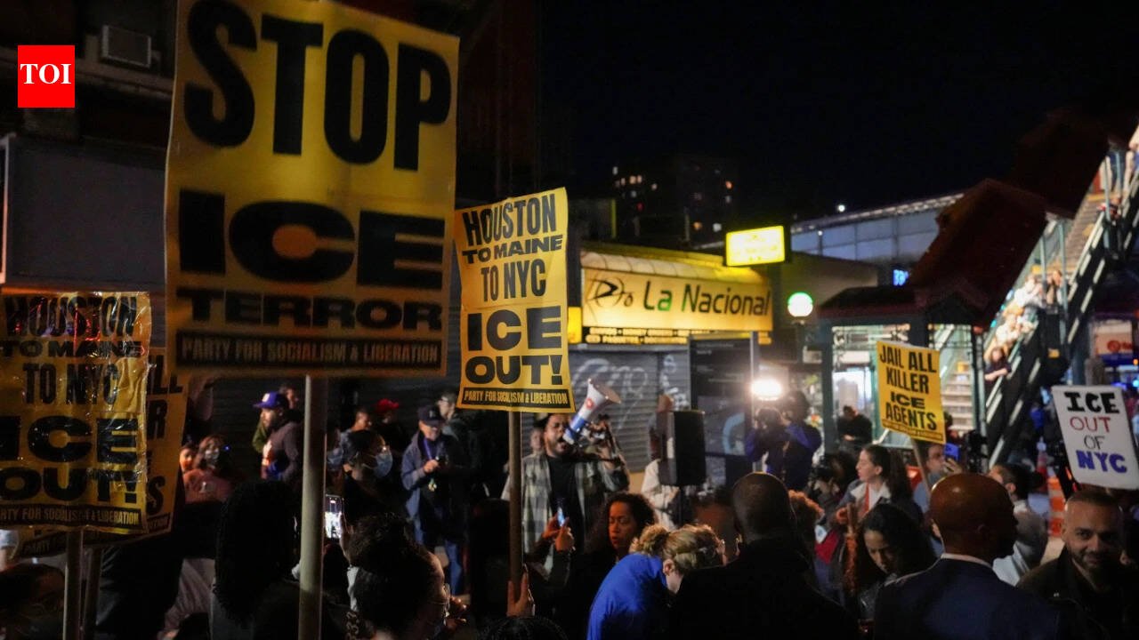 ‘ICE out of our neighbourhoods’: Shooting of Dominican man sparks protests in New York