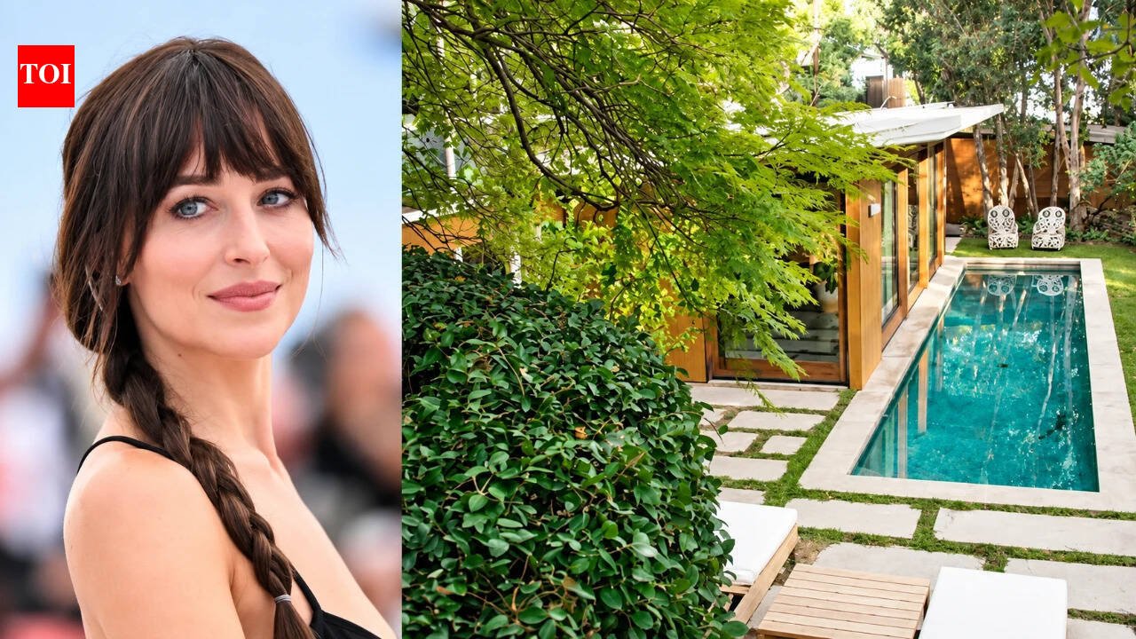 In 2016, Dakota Johnson paid .55 million for a 1947 Los Angeles midcentury home; after renovating the ‘tree house’ with Pierce & Ward, she sold it a decade later for .92 million after asking  million