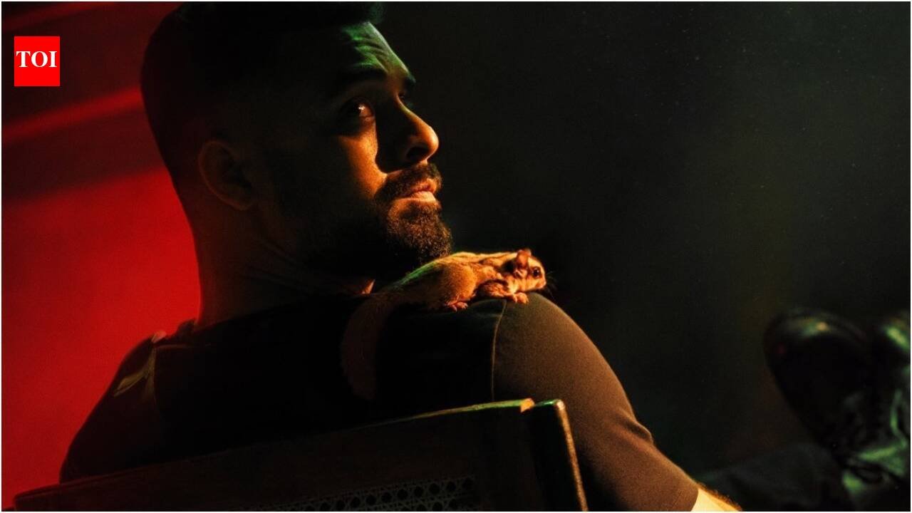 Tovino Thomas: ‘Bachelor Party D’eux’ poster out: Tovino Thomas with a sugar glider; Amal Neerad’s film set for November 19 | Malayalam Movie News