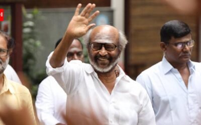 Jailer 2: Rajinikanth’s 230 avatars feature in special Navratri Kolu at Azhagumigu Sri Rajini temple ahead of ‘Jailer 2’ release | Tamil Movie News