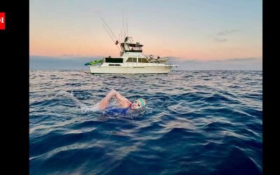 A 70-year-old woman swam 20 miles across California’s Catalina Channel after her brother received a kidney transplant; she raised over €15,000 | World News