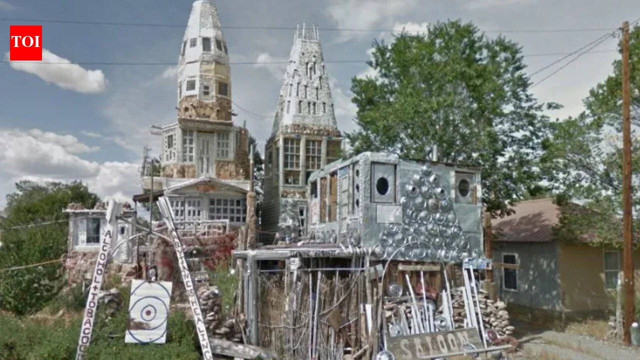 Colorado veteran Cano Espinoza began covering his home with discarded hubcaps, cans, screen doors and scrap metal in 1980; more than four decades later, Cano’s Castle remains a well-known roadside attraction in Antonito