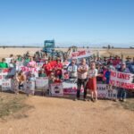 12 Australian farming families were fined 4 each for blocking surveyors; they say a proposed 480-kilometre power line threatens their land | World News
