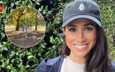 Meghan Markle shares a glimpse of the family weekend away in the countryside with children Archie and Lilibet |