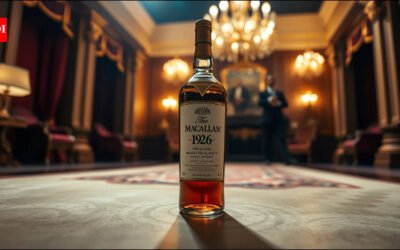 A bottle of Macallan 1926 whisky sold for £2.125 million; only 40 bottles came from the original cask after 60 years of maturation | World News
