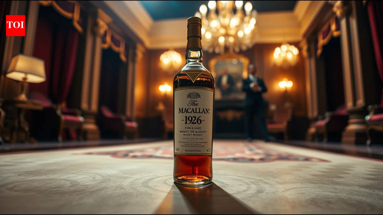A bottle of Macallan 1926 whisky sold for £2.125 million; only 40 bottles came from the original cask after 60 years of maturation | World News