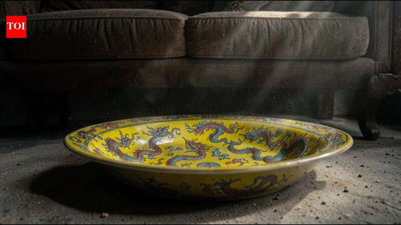 A London family kept a dirt-covered dish under a sofa for decades; rare Chinese imperial porcelain is estimated at £30,000 | World News