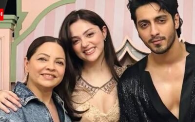 Aneet Padda and rumoured beau Ahaan Panday pose together at actress’ fairytale birthday bash; Alia Bhatt, Deanne Panday attend celebrations – PICS |
