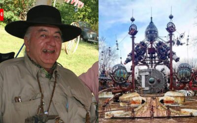 A Wisconsin demolition expert spent years turning salvaged industrial machinery into the 300-ton Forevertron; the 50-foot-high, 120-foot-wide scrap-metal creation became the centrepiece of a roadside sculpture park