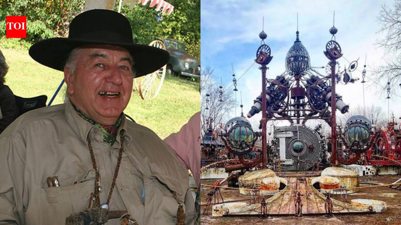 A Wisconsin demolition expert spent years turning salvaged industrial machinery into the 300-ton Forevertron; the 50-foot-high, 120-foot-wide scrap-metal creation became the centrepiece of a roadside sculpture park