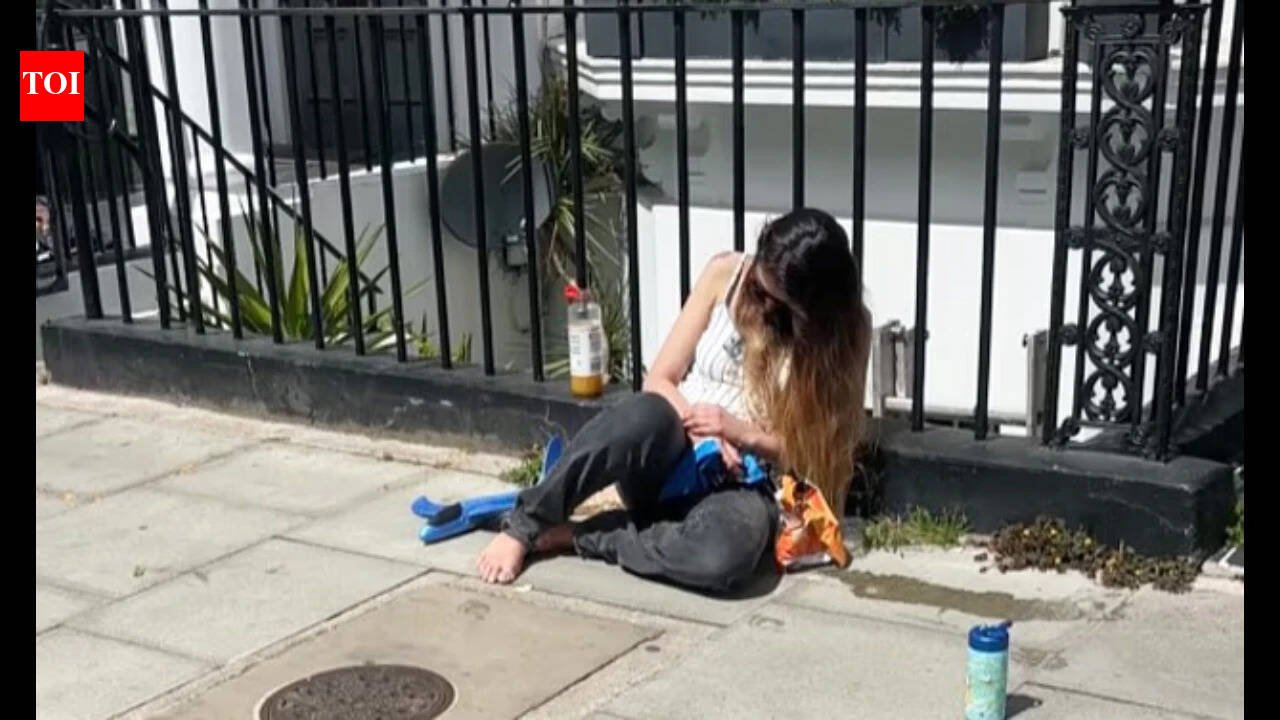 Abu Dhabi royal found slumped on London street with toddler; ‘Why do you care so much?’ she asks after being woken up; attorney says she was tired