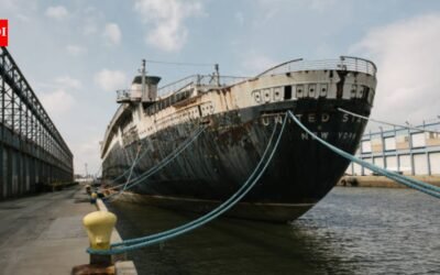 Once the fastest US ocean liner that carried presidents and celebrities across the Atlantic, SS United States is set to become the world’s largest artificial reef