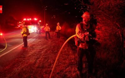 California wildfires spread amid strong winds; over 150,000 customers without power