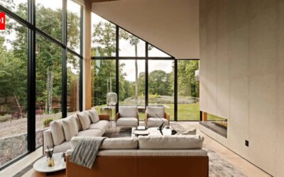In 2020, Canadian entrepreneur David Ingram bought a rare Aston Martin-designed Hudson Valley home at the rendering stage; six years later, the finished 55-acre compound is listed for $19.5 million