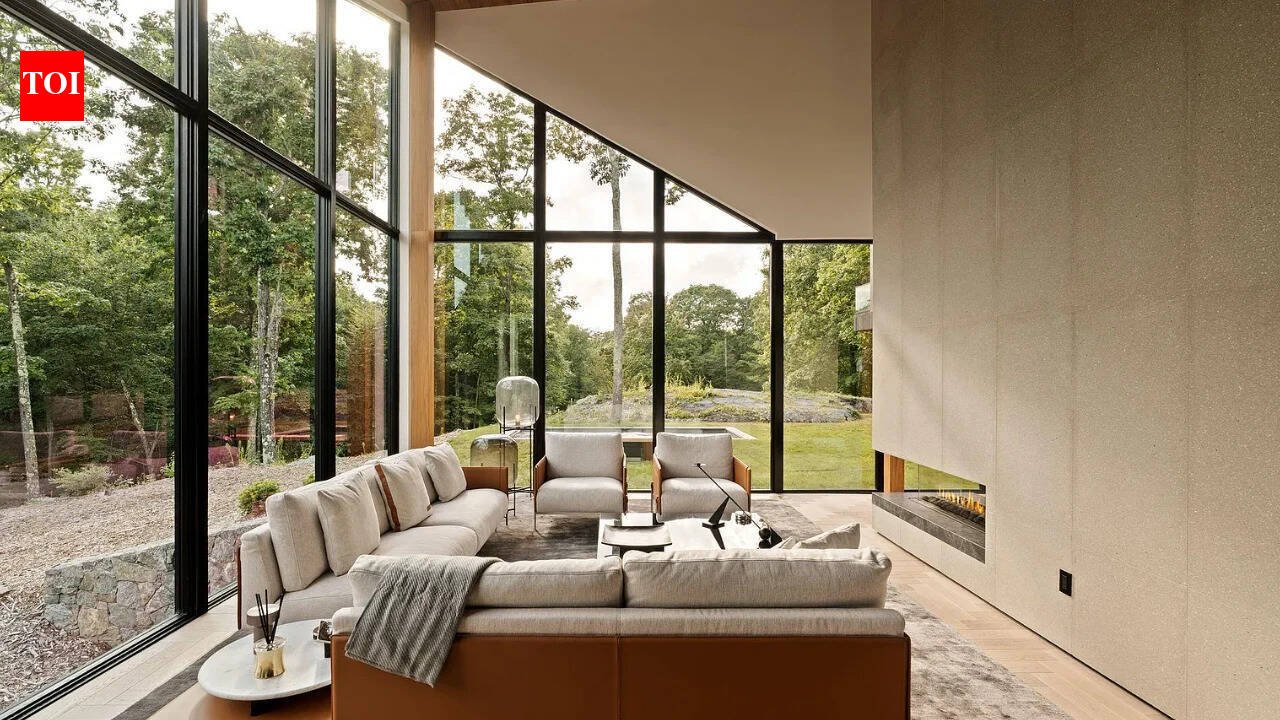In 2020, Canadian entrepreneur David Ingram bought a rare Aston Martin-designed Hudson Valley home at the rendering stage; six years later, the finished 55-acre compound is listed for $19.5 million