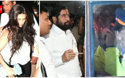 Disha Patani visits Tiger Shroff’s residence after firing incident; Eknath Shinde meets family, condemns attack; Devendra Fadnavis calls actor, assures swift action | Hindi Movie News
