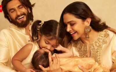 Deepika Padukone, Ranveer Singh announce name of second baby as Devi Padukone Singh, drop FIRST glimpse in a family portrait on Dussehra, Dua kisses her baby sister – PIC inside |