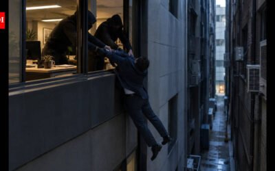 Italian banker was ‘dropped to his death by mistake’ when thugs dangled him out of his office window ‘only to threaten’