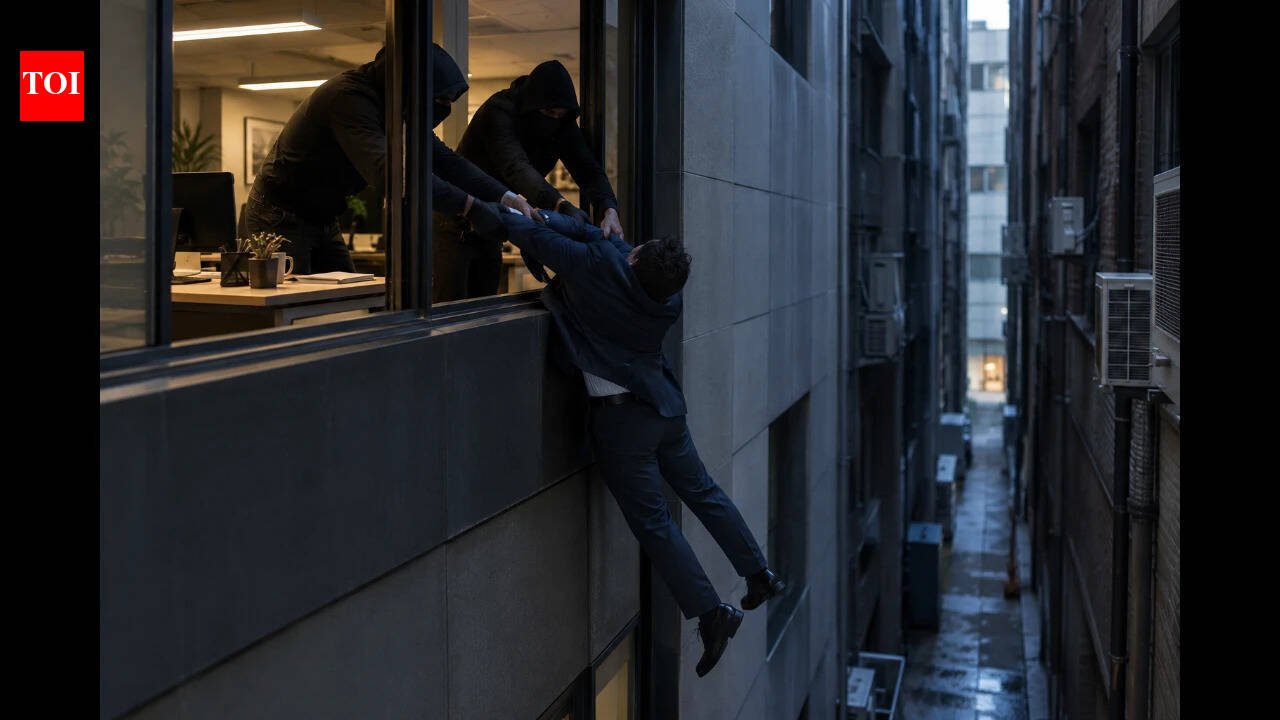 Italian banker was ‘dropped to his death by mistake’ when thugs dangled him out of his office window ‘only to threaten’