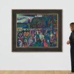 A Kandinsky masterpiece stolen by the Nazis in 1940 was returned to the heirs of its Jewish owners in 2023; the 1907 painting has now sold at auction for nearly  million