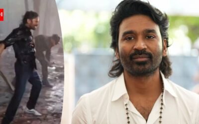 Dhanush injures his hand while shooting for intense axe fight sequence for ‘OM’ but continues to shoot until the scene is complete, wins praise for dedication- Watch VIRAL video |