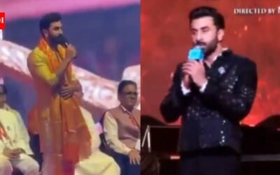 Ramayana: Ranbir Kapoor apologises after being brutally trolled for saying ‘Aakhir mein ant sacchai aur achchai ki hi hogi’ at ‘Ramayana’ event: ‘It was a slip of tongue’ – WATCH VIDEO | Hindi Movie News