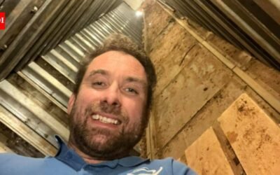 A British man spent 11 years building a World War II-style bunker under his garden, adding a 35-foot escape tunnel and a hidden beer lift, with the construction budget expected to reach £35,000