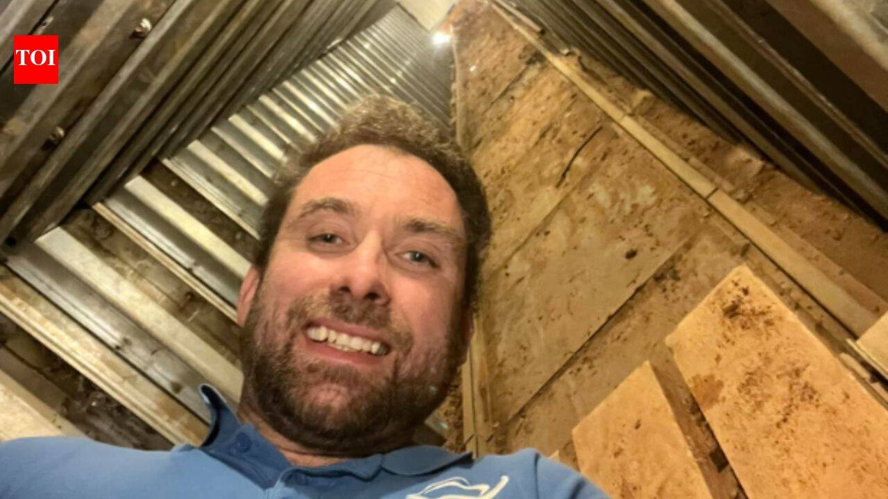 A British man spent 11 years building a World War II-style bunker under his garden, adding a 35-foot escape tunnel and a hidden beer lift, with the construction budget expected to reach £35,000