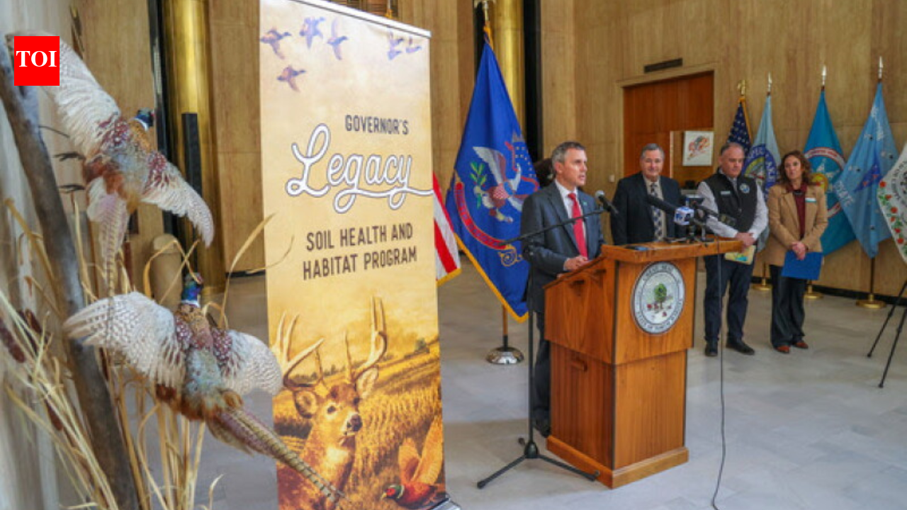 A North Dakota farmer enrolled 35 acres of erosion-prone land in a grassland programme; planting grass instead of crops is set to earn him $150 per acre, or $5,250 every year for five years
