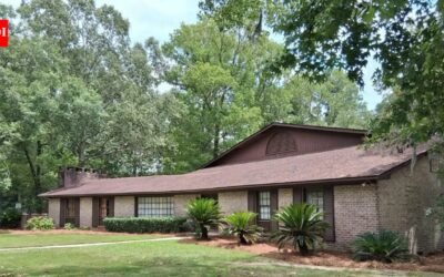 A South Carolina ranch house built in 1958 grew into a 5,390-square-foot retreat with three kitchens and an indoor pool under a 31-foot ceiling; 68 years later, the unusual 1.21-acre home is listed for $1.227 million