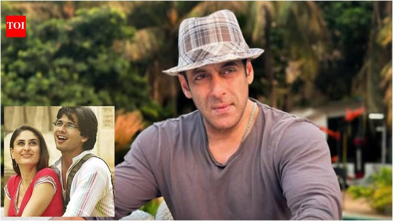 ‘Inhone mere pair nahi choohe’: Salman Khan’s playful dig at Shahid Kapoor leaves Kareena Kapoor Khan in splits | Hindi Movie News