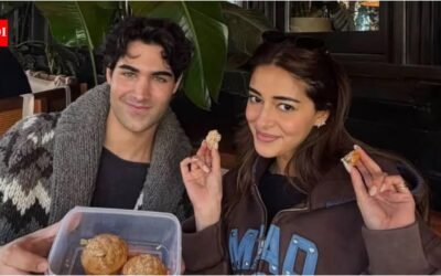 ‘Guys my baking is approved’: Ananya Panday shares holiday photo with Aarav Bhatia, son of Akshay Kumar and Twinkle Khanna, showing off homemade treats | Hindi Movie News