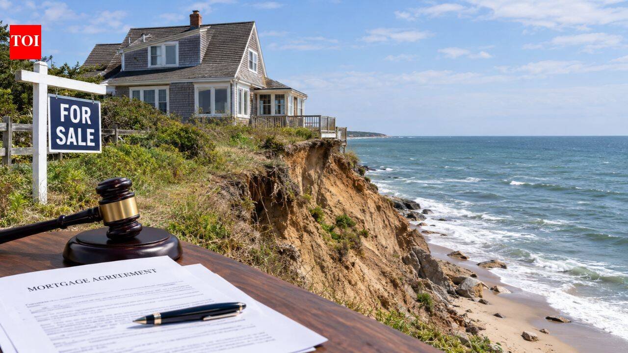A Massachusetts buyer took a .85 million mortgage on a house sitting less than 14 feet from an eroding bluff; he demolished the property and went to court to challenge the loan | World News