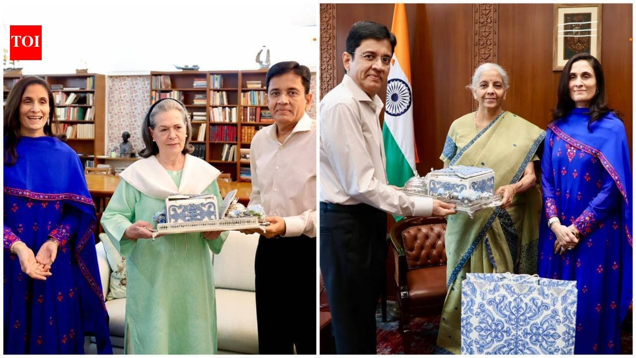 Anirudh Ravichander and Kavya Maran’s wedding: Bride’s parents invite Sonia Gandhi, Nirmala Sitharaman to Chennai reception after Narendra Modi, Revanth Reddy, C Joseph Vijay and MK Stalin | Tamil Movie News