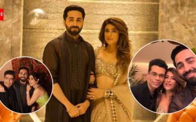 Ayushmann Khurrana and Tahira Kashyap host star-studded Diwali bash: Karan Johar, Sara Ali Khan, Rajkummar Rao Arjun Kapoor, and more attend the celebration |