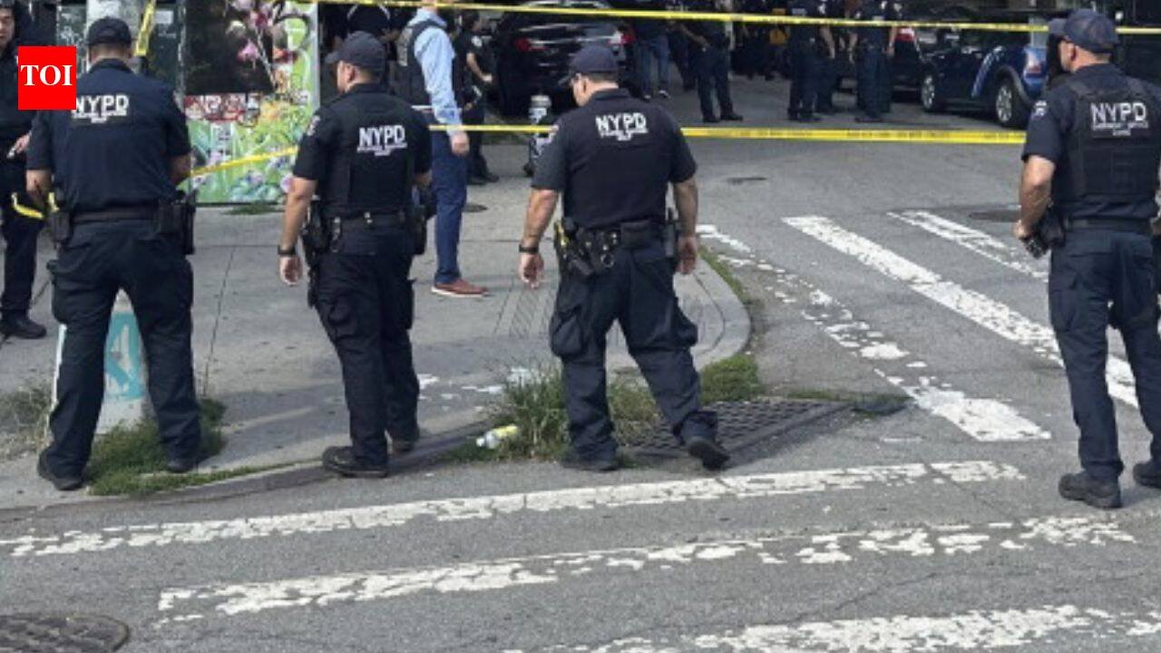 4 people stabbed at New York home; woman shot by cops after charging at officers with knife