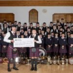 12-year-old Scottish bagpiper Elliot Wilson raised £19,000 after an alleged attack in Edinburgh; he donated the money to his school pipe band | World News