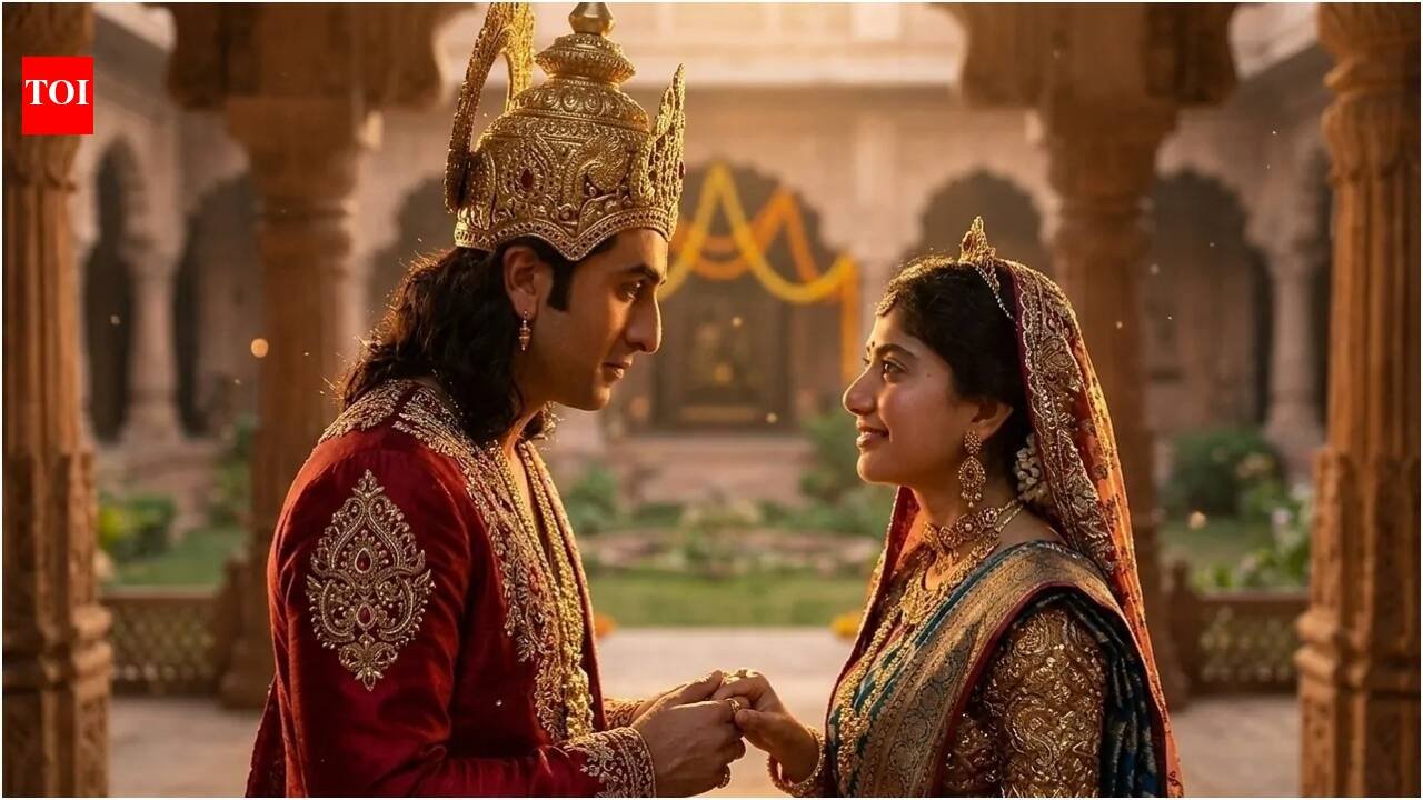 ‘Ramayana’ song ‘Mangal Rang’: Netizens call Ranbir Kapoor-Sai Pallavi’s chemistry ‘cute’, laud grand visuals |