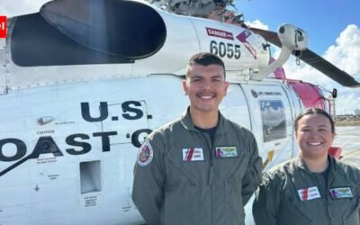 A 24-year-old US Coast Guard swimmer spent two hours in darkness and 6-to-8-foot waves rescuing 16 people from the Pacific off Mexico; 11 others remain missing after the October 16 boat disaster | World News