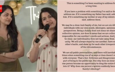 Ahaana Krishna: ‘Being a family does not mean we share one collective opinion’: Ahaana Krishna defends family amid Diya Krishna controversy | Malayalam Movie News
