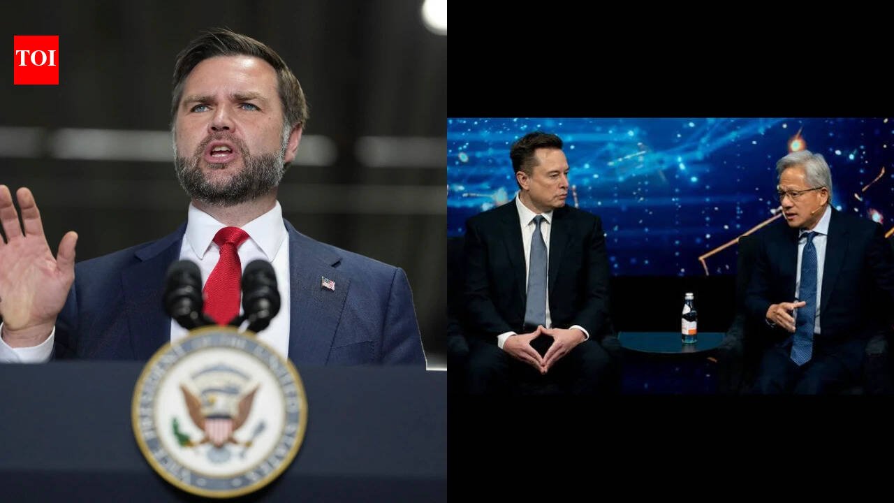 JD Vance lost his temper as Elon Musk, Jensen Huang extended their AI chat, reportedly used ‘F’ word; his team says never happened, complete fabrication