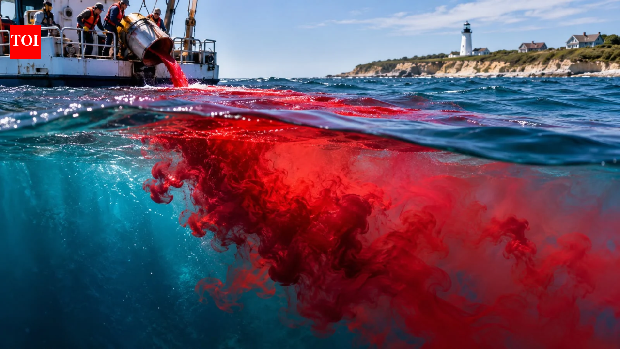 In 2018, scientists pumped 75 kg of red dye into the Atlantic off Martha’s Vineyard; over 36 hours, they found mixing inside the surface layer was about 140 times stronger than across its base