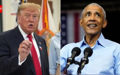 Let them eat cheesecake! Obama’s dig at gilded Trump White House causes MAGA meltdown