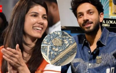 Inside Anirudh Ravichander and Kavya Maran’s wedding invitation: A special box with Baroque-inspired designs |