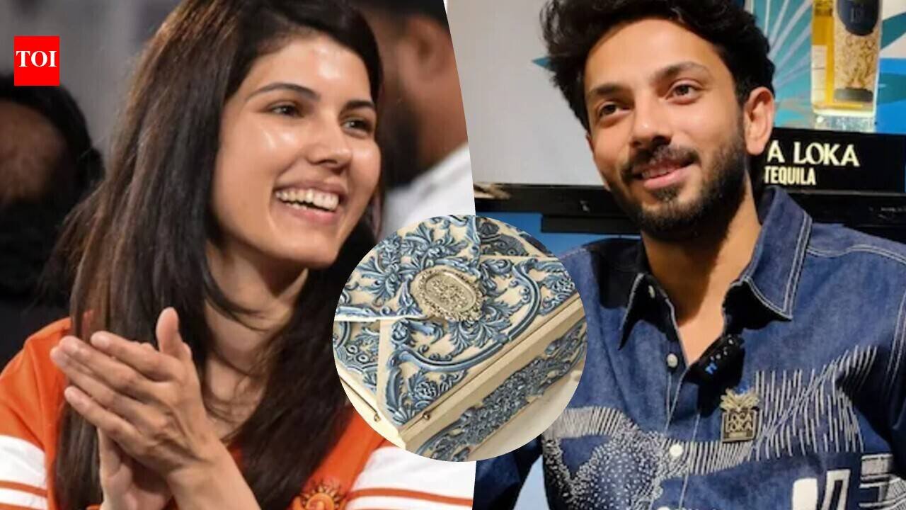 Inside Anirudh Ravichander and Kavya Maran’s wedding invitation: A special box with Baroque-inspired designs |