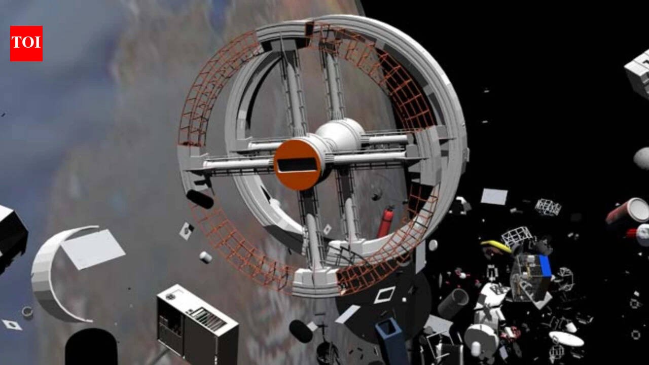 The UK is planning to send giant robotic claws into orbit to grab two dead satellites and drag them into Earth’s atmosphere to burn up, a first-of-its-kind clean-up mission due to launch in 2029, and the public can help name it