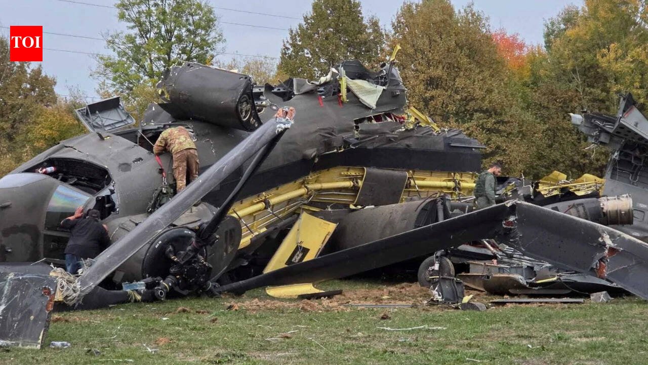 A helicopter with the EU force in Bosnia crashes, reportedly killing 3 and injuring 12