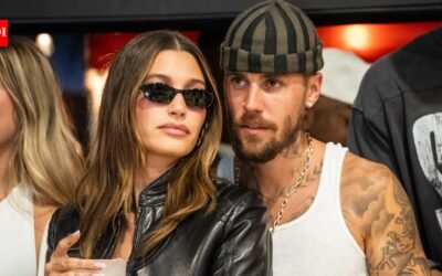 Justin and Hailey Bieber’s Manhattan condo reportedly cost $12 million; the four-bedroom residence features a 120-foot wall of windows overlooking the Hudson River
