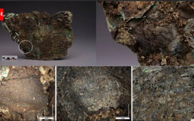 Scientists examining 3,000-year-old bronze masks and ritual treasures in China found silk traces on 101 objects, with microscopic fibres and red pigment revealing how ancient people wrapped and coloured sacred offerings