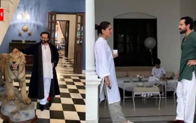 Saif Ali Khan House: Inside Saif Ali Khan’s Rs 800 crore Pataudi Palace: 150 rooms, grand verandas, Venetian chandeliers and more | Hindi Movie News